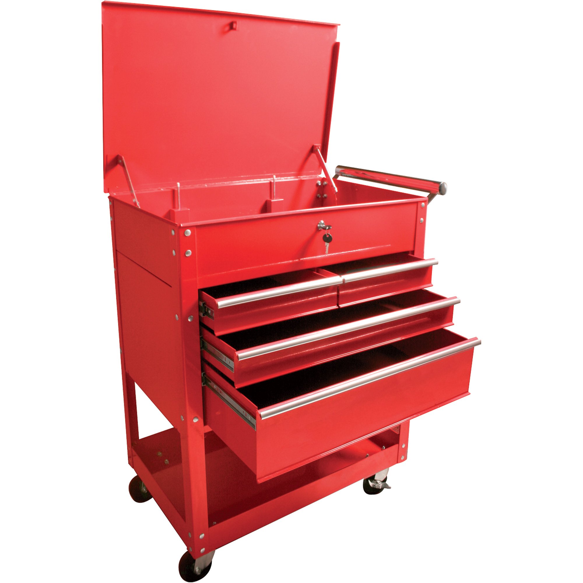 Arcan Professional Service Cart — 500-Lb. Capacity, Model# ASC 8040